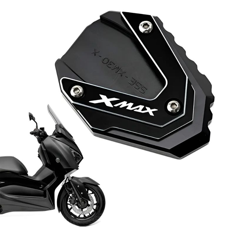 Ampliador Base Descanso Pezinho Lateral Yamaha Xmax 250 (Todas) - Imagem de detalhe 1