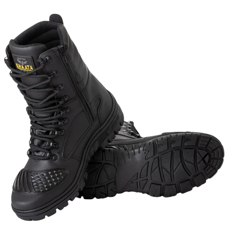 Bota Coturno Militar Khaata Zíper Premium - Imagem de detalhe 3
