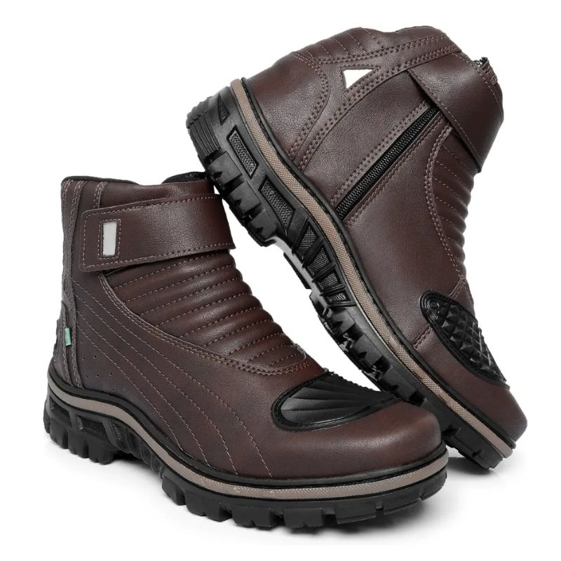 Bota Masculina Motociclista Marotto 8900 - Imagem de detalhe 3