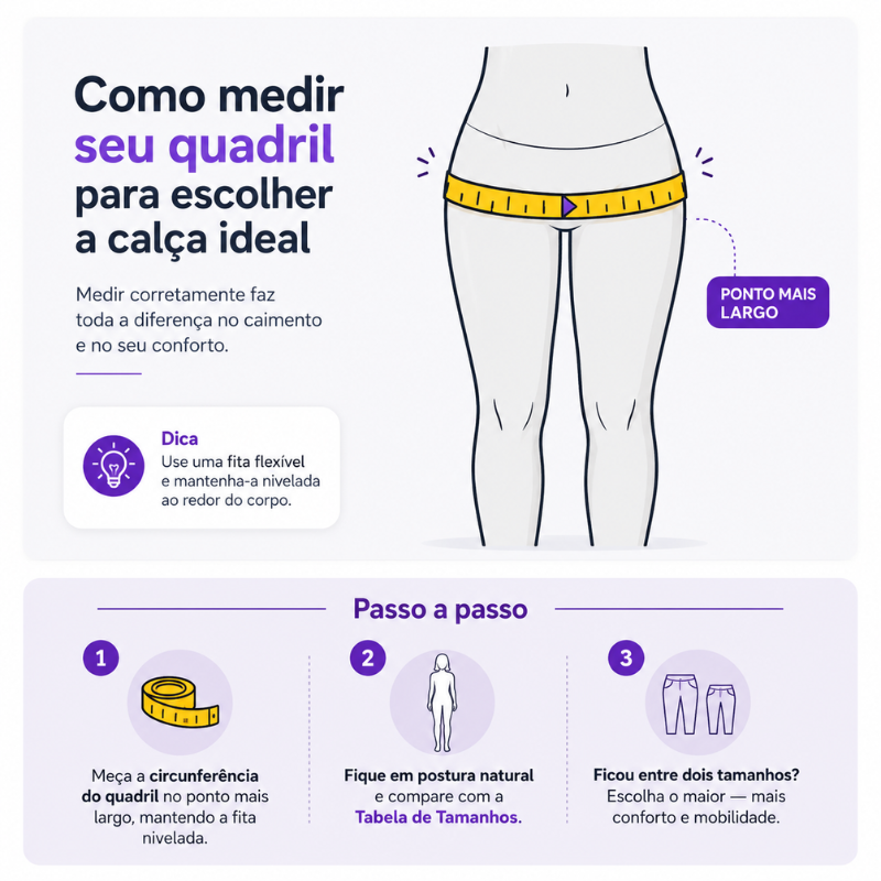 Calça Texx Armor 2 Lady Feminina Preta - Imagem de detalhe 4