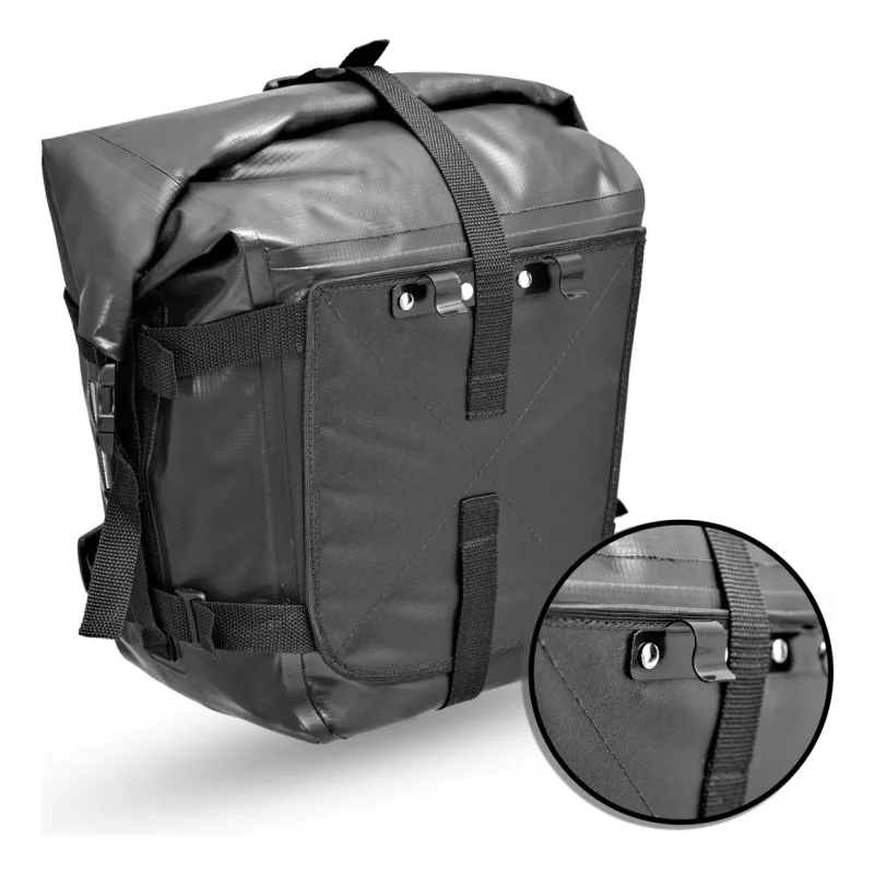 Alforge Lateral 30 Litros Engate Rapido Adventure Tiger