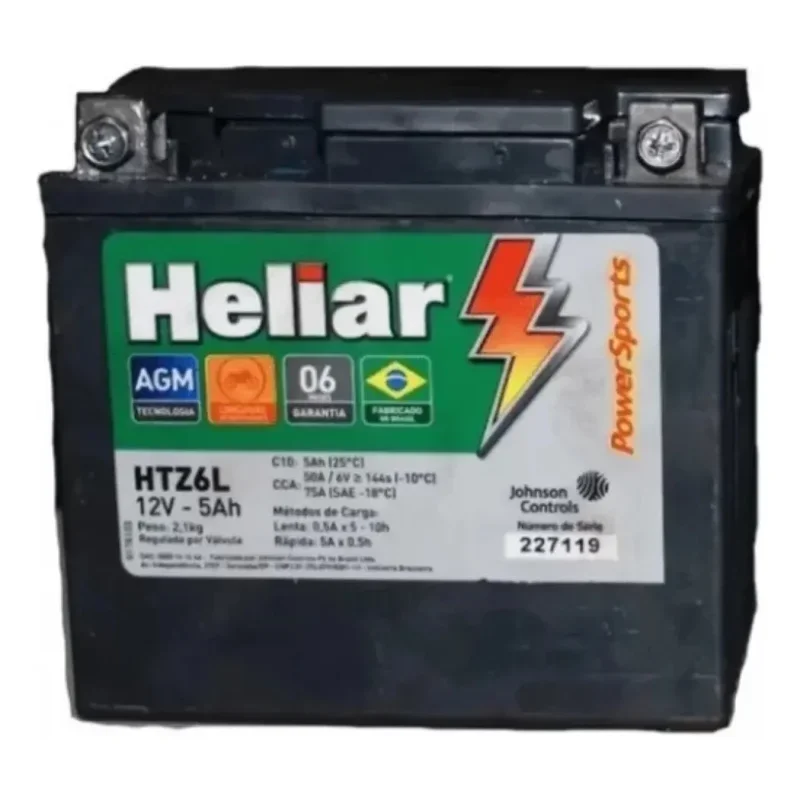 Bateria Heliar para Yamaha Nmax 160