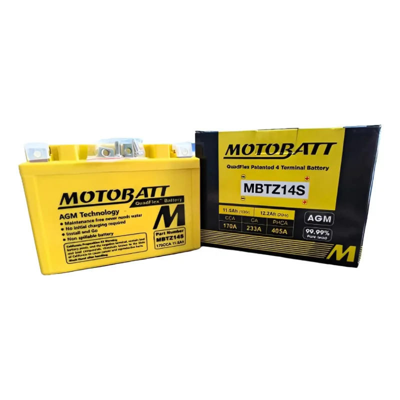 Bateria Motobatt Mbtz14s 112ah Agm Quadflex