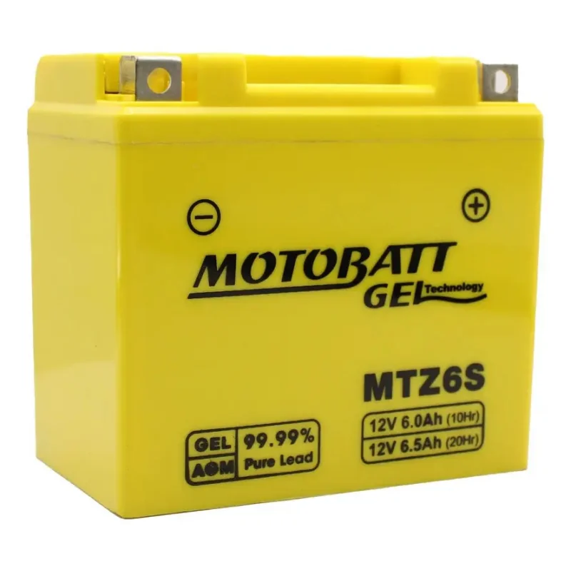 Bateria Motobatt Mtz6s 12v 6ah Gel Para Yamaha Nmax 160
