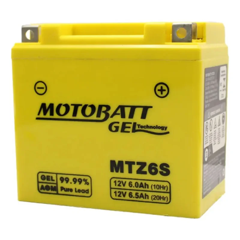 Bateria Motobatt MTZ6S 12V 6Ah GEL para Yamaha NMAX 160