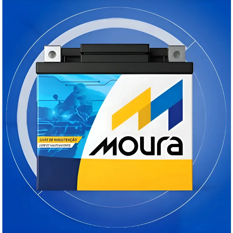 Bateria Moura Ma6d 12v 6ah Para Moto Selada Agm