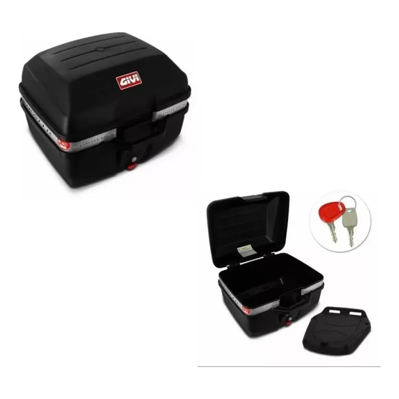 Bau Bauleto Givi Monolock 27 Litros E27m Traffic Preto