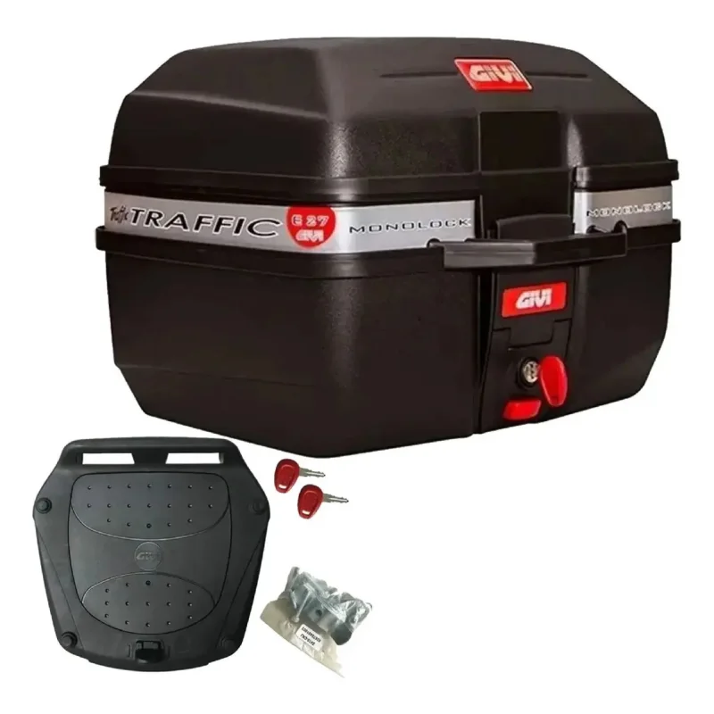 Bau Bauleto Givi Monolock 27 Litros E27m Traffic Preto