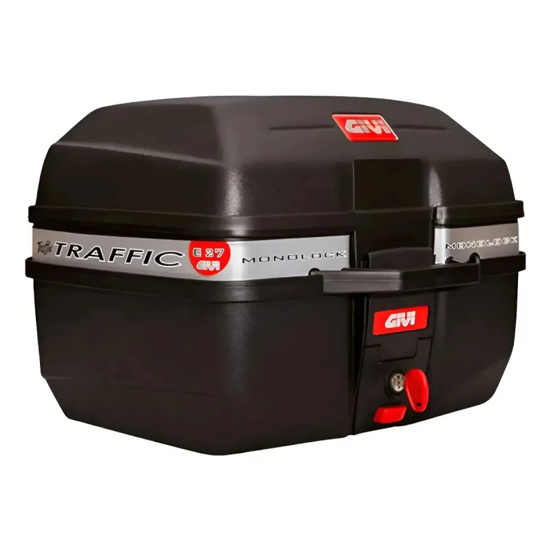 Baú Bauleto Givi Monolock 27 Litros E27M Traffic Preto
