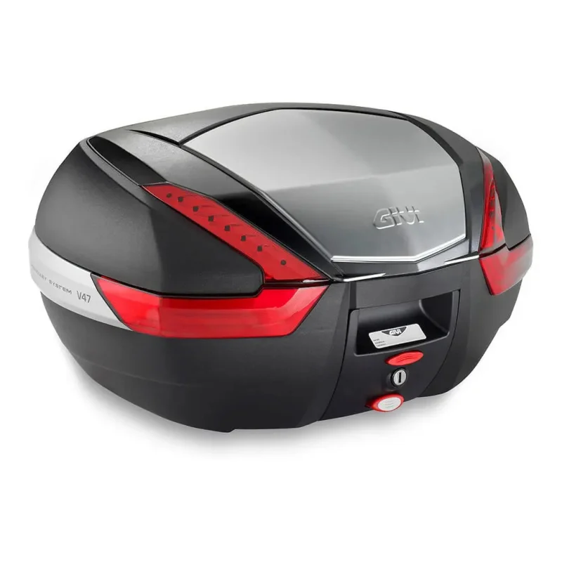 Bau Givi Monokey V47 Com Tampa De Aluminio 47 Litros