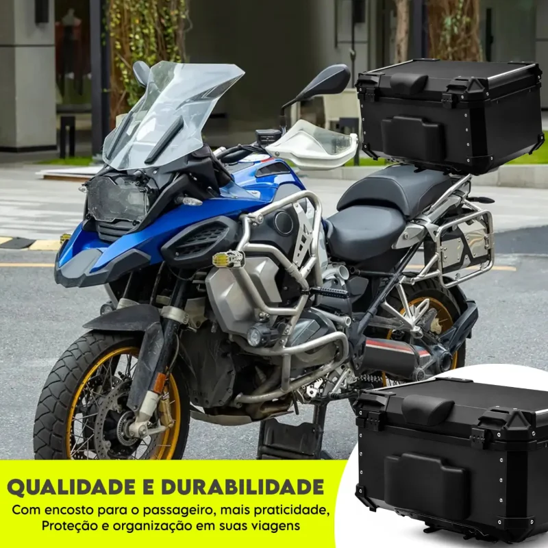 Bau Para Moto 65l Aluminio Universal Knack