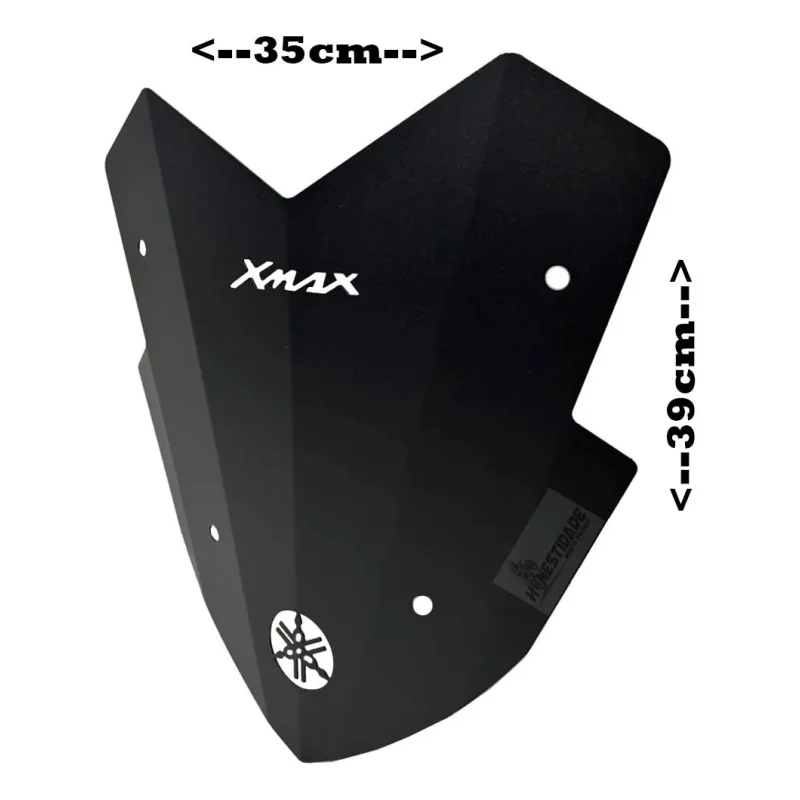 Bolha Para Brisa Aco Carbono Xmax 300 Leg Speed