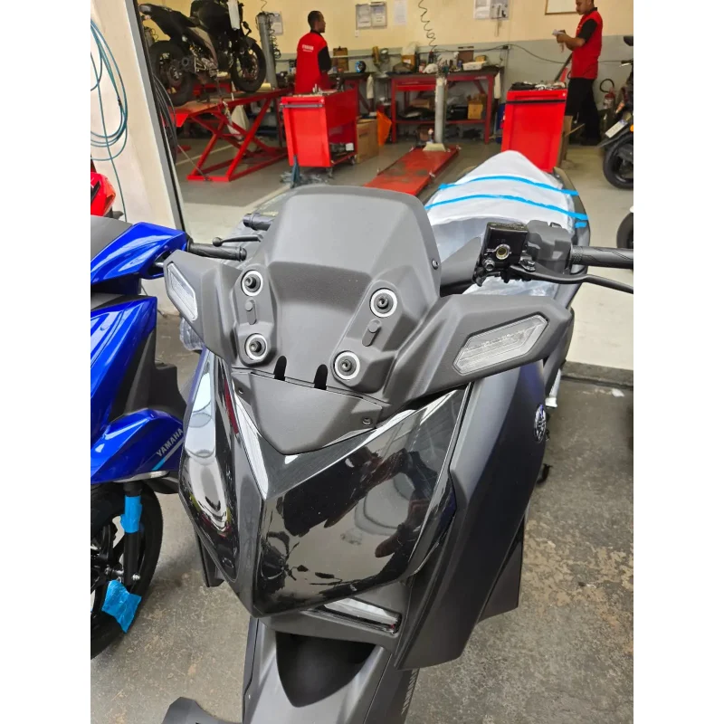 Bolha Para Brisa Esportiva Xmax 250 2025 Mj Racing