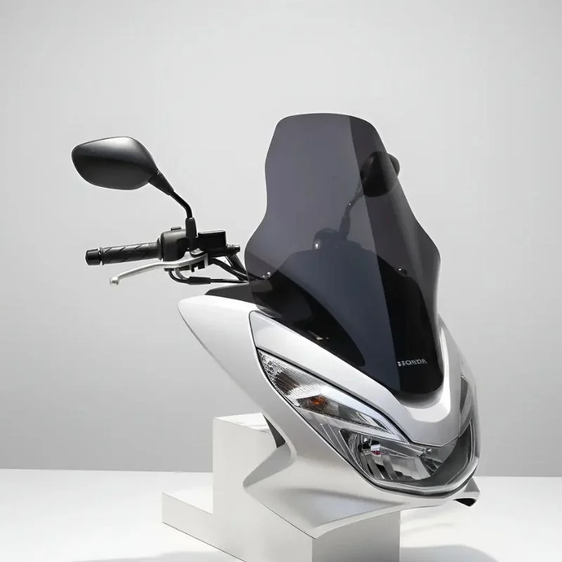 Bolha Pcx 150 2016 A 2018 Alongada 60cm Fume Claro Bolhacia