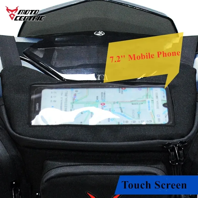 Bolsa De Guidao Motocentric Impermeavel Com Touch Screen