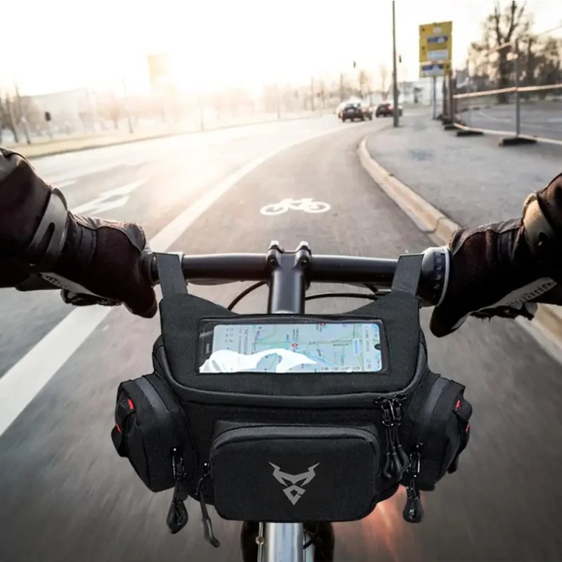 Bolsa De Guidao Motocentric Impermeavel Com Touch Screen