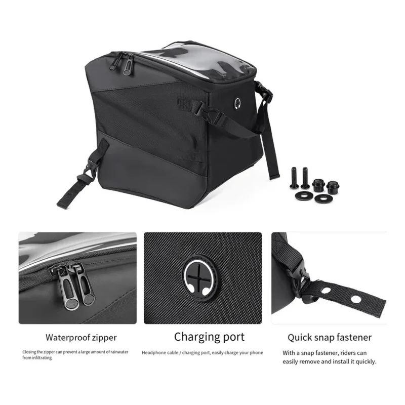 Bolsa De Tunel E Tanque Para Scooter Honda X Adv 750 Impermeavel