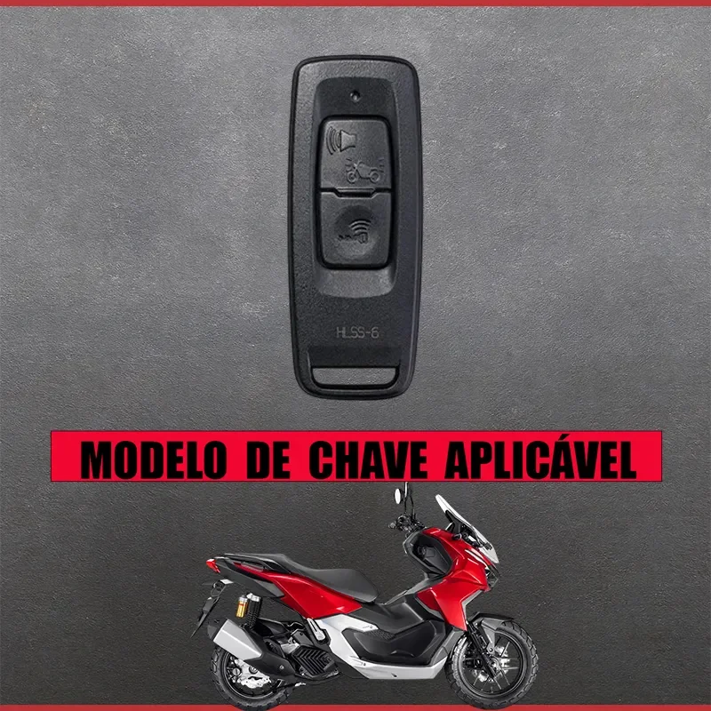 Detalhe do encaixe anatômico tight fit sobre a chave Smart Keyless Honda
