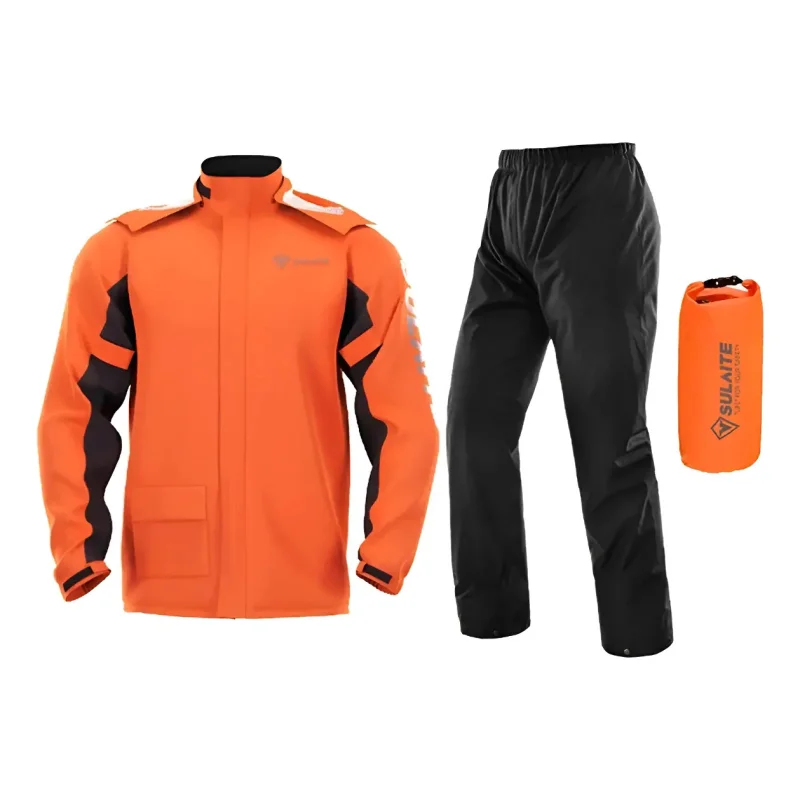 Capa De Chuva Impermeavel Para Motocicleta Kit Jaqueta E Calca