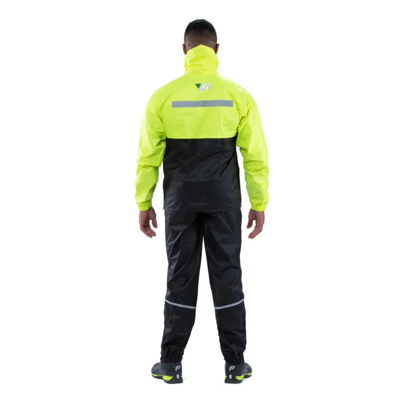 Capa de Chuva Moto Pantaneiro Linha Luxo Amarela e Preta