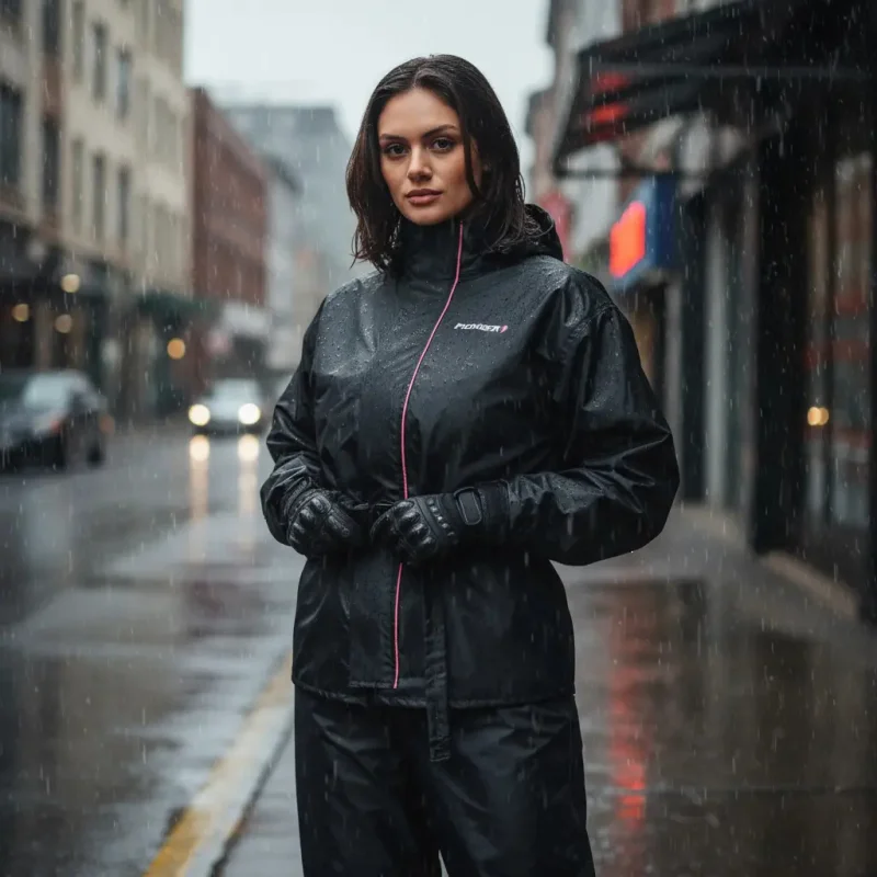 Capa De Chuva Nylon Moto Pioneira Impermeavel Leve
