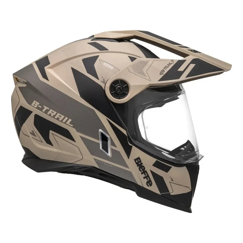 Capacete Bieffe B Trail Conquest Bege Fosco