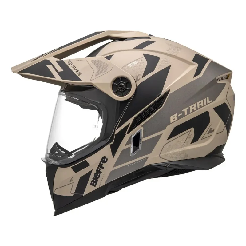 Capacete Bieffe B Trail Conquest Bege Fosco