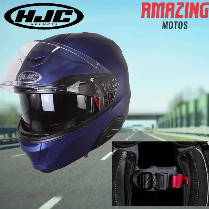 Capacete Hjc Rpha 91 Solid Culos Solar Azul
