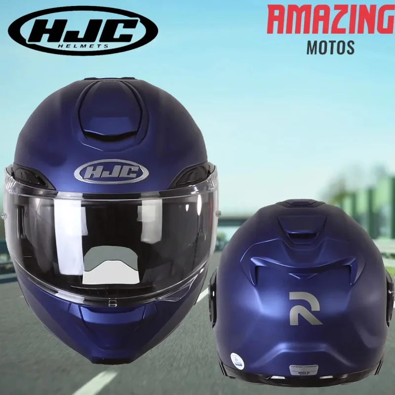 Capacete Hjc Rpha 91 Solid Culos Solar Azul