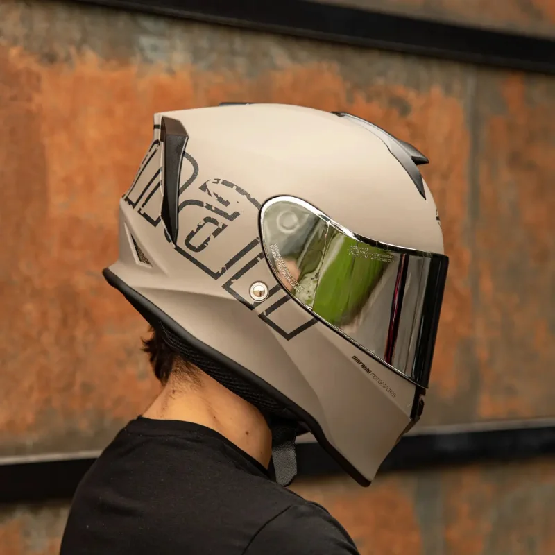 Capacete Mormaii M1 Pro Fechado Com Viseira Extra