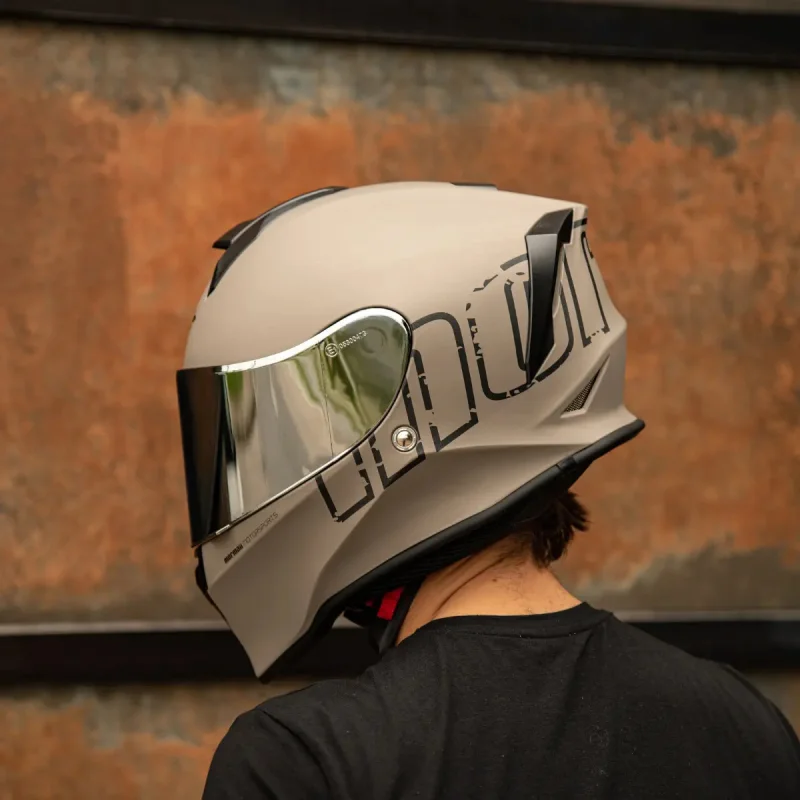 Capacete Mormaii M1 Pro Fechado Com Viseira Extra