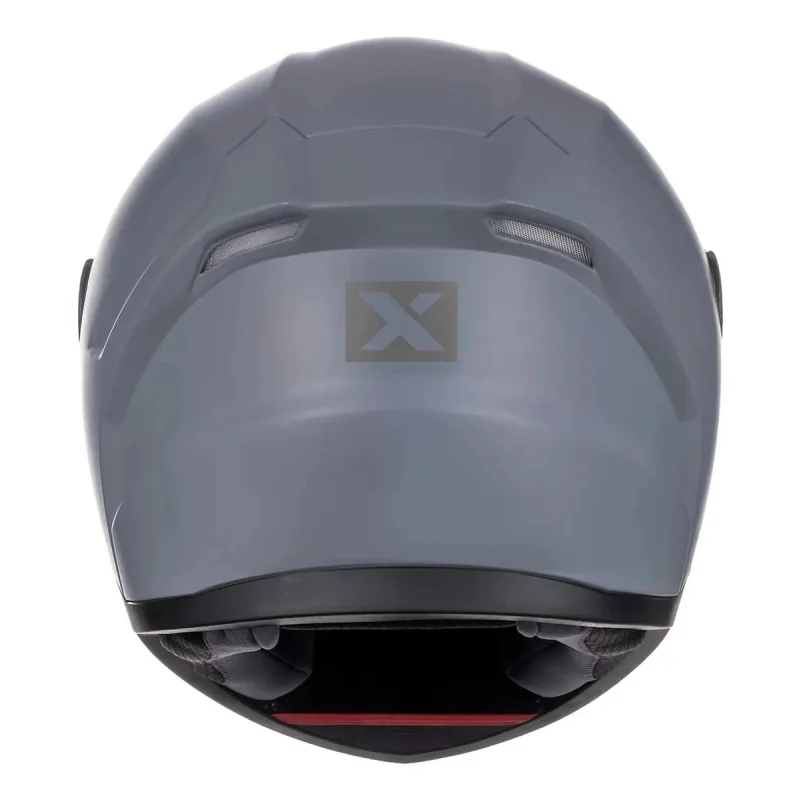 Capacete Moto Asx City Solid Cinza Fosco Grafite