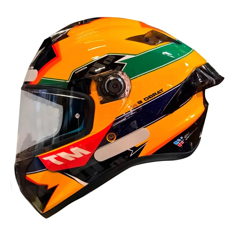 Capacete Mt Helmets Targo S Diogo Moreira Tribute A3 Senna