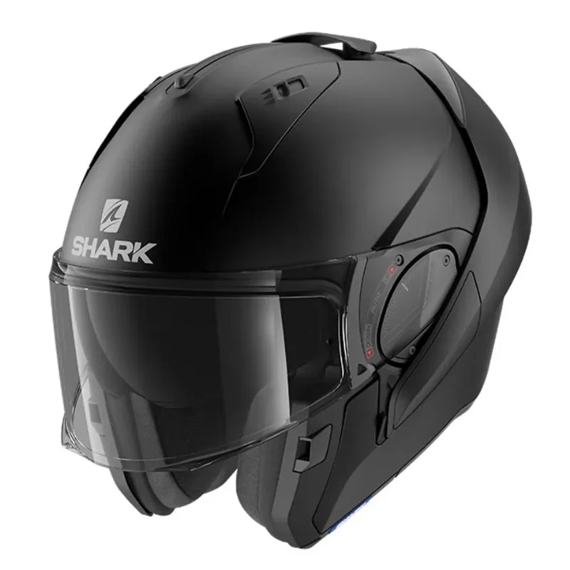 Capacete Shark Evo Es Escamoteável Preto Fosco