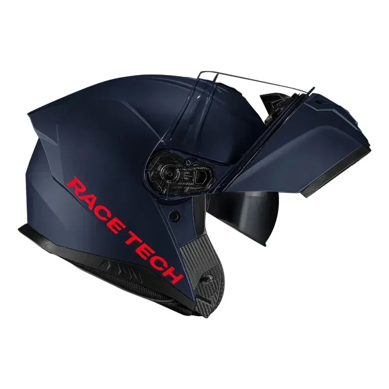 Capacete Signal Monocolor Race Tech Azul Monocolor Fosco