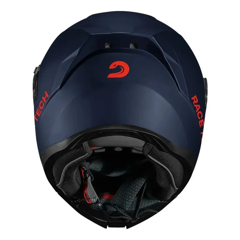 Capacete Signal Monocolor Race Tech Azul Monocolor Fosco