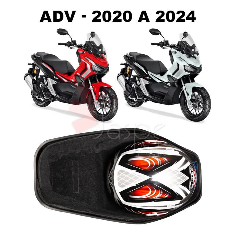 Forracao De Bau Honda Adv 150 Jaspe Atelie Preto