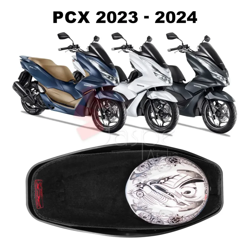 Forracao De Bau Honda Pcx 160 Jaspe Atelie Preto