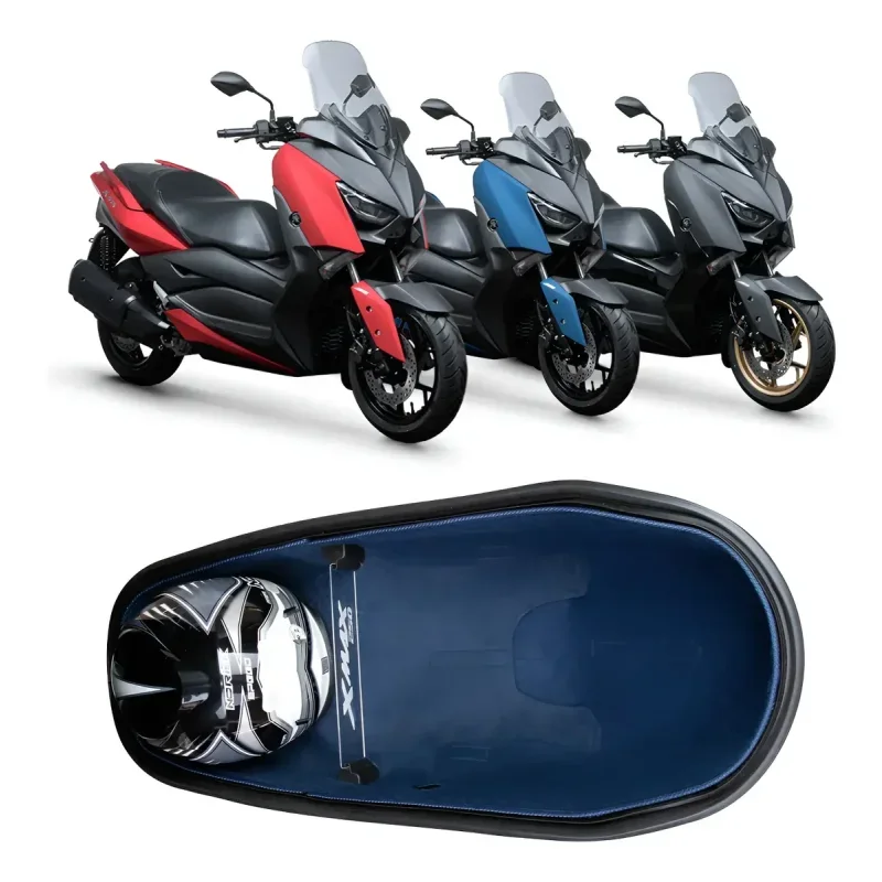 Forração Yamaha Xmax 250 Jaspe Ateliê Azul com Divisória