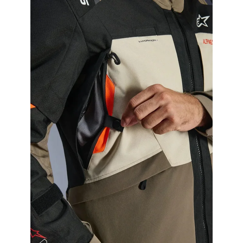 Jaqueta Moto Alpinestars Andes V4 Drystar Impermeavel