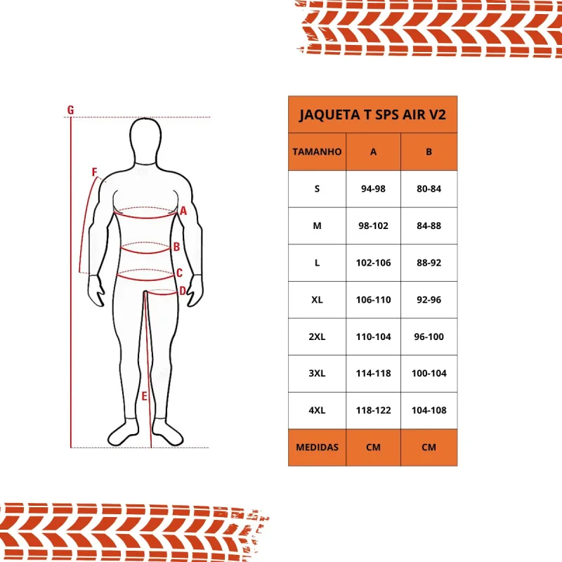 Jaqueta Moto Alpinestars T Sps Air V2 Ventilada