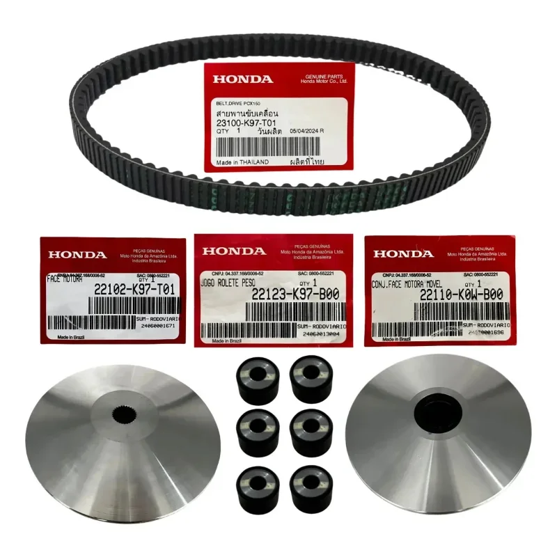 Kit Transmissão CVT Honda PCX 150 2019 a 2022 Original