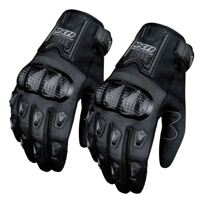 Luva X11 Blackout 2 para Motociclista Preto