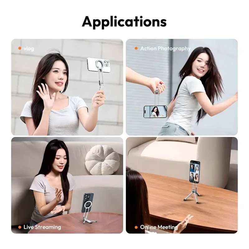 Mini Tripe Magnetico Ulanzi Ma30 Para Smartphone