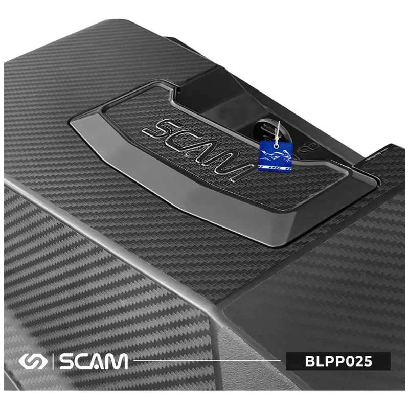Par De Baus Laterais Scam 25 Litros Monokey S25 Abs