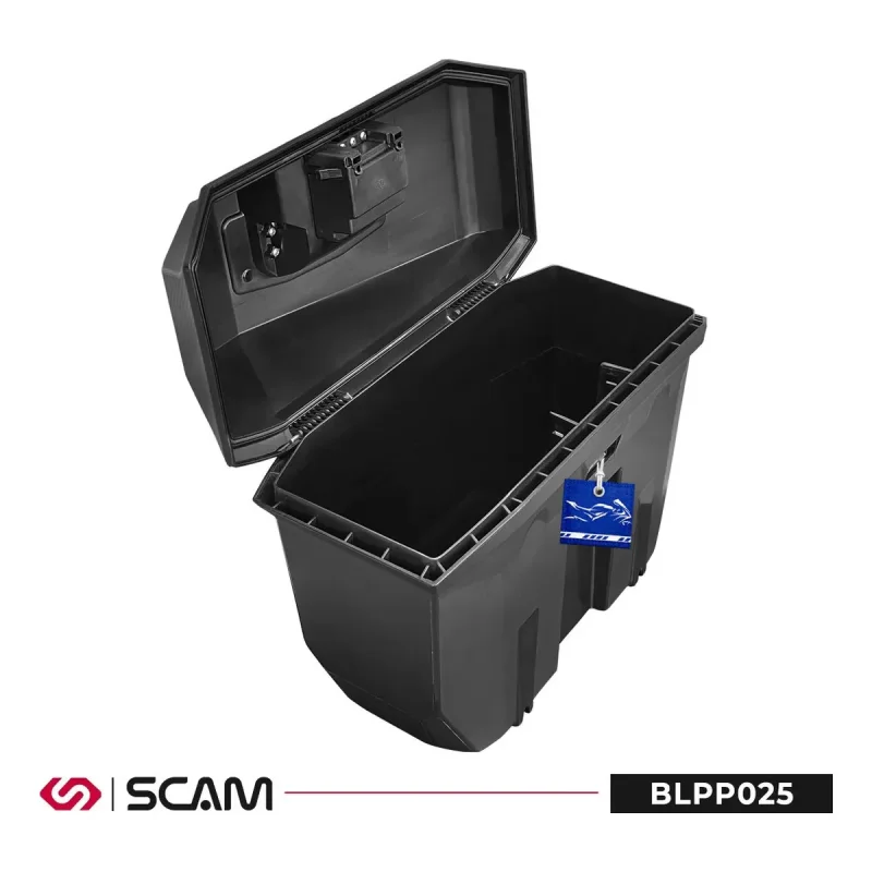 Par De Baus Laterais Scam 25 Litros Monokey S25 Abs