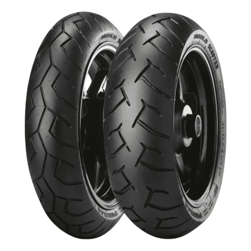 Par de Pneus Pirelli Diablo Scooter 110/70-13 e 130/70-13 NMAX (Todos os Modelos)