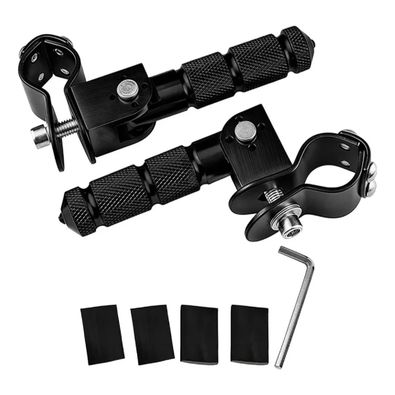 Pedaleira Moto Universal Antiderrapante Aluminio