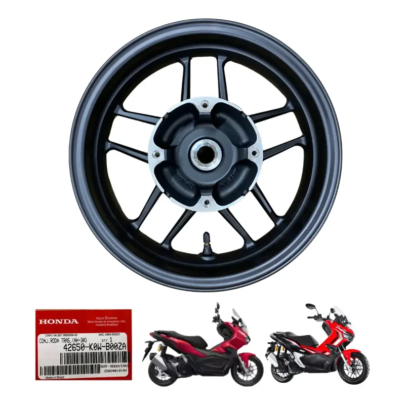 Roda Traseira Honda Adv 150 Abs 2018 A 2022 Original