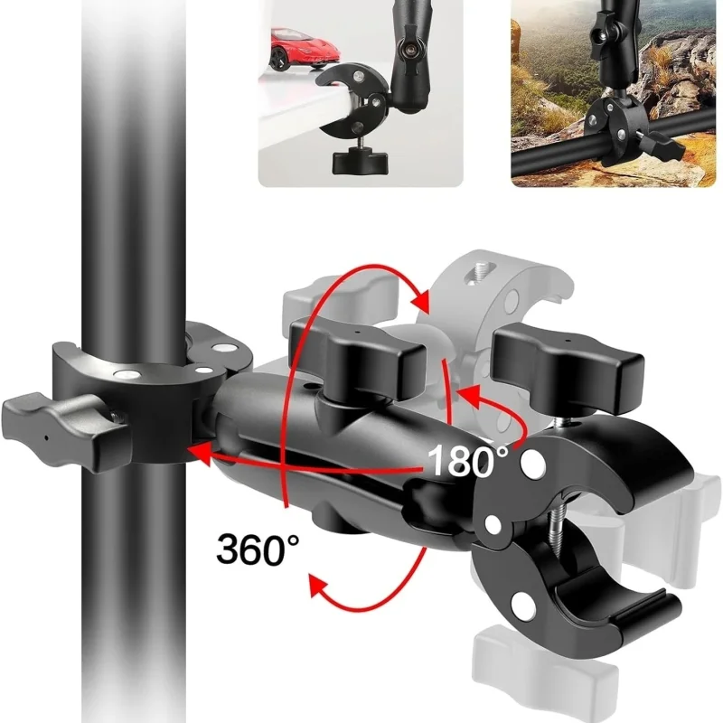 Suporte Akwing Super Clamp Para Camera De Acao